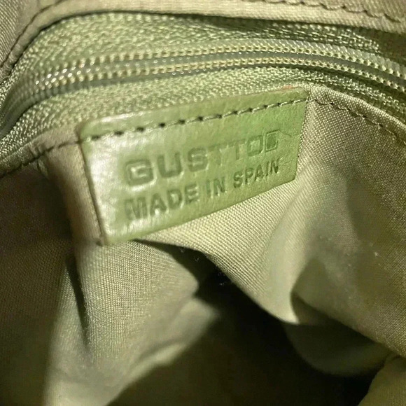 Gustto leather satchel large brown - Picture 7 of 11